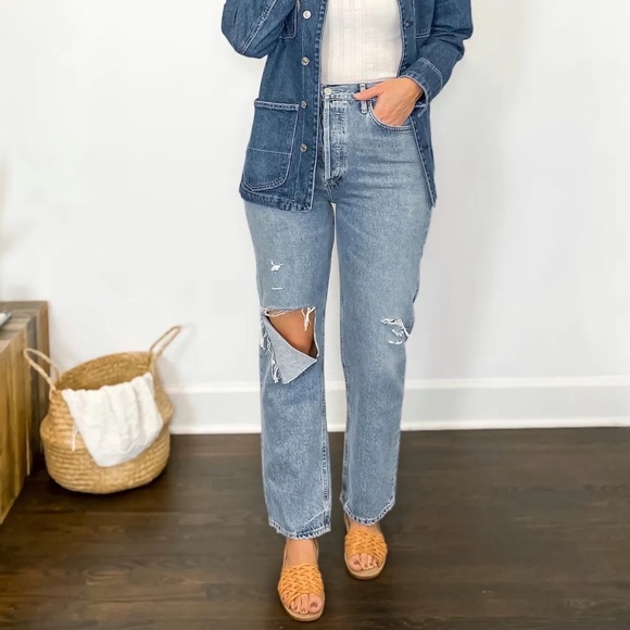 AGOLDE The 90's Pinch Waist Jeans - Picture 3 of 16